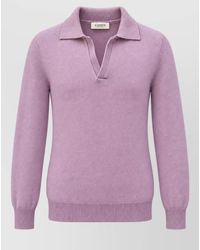 Laneus - Cashmere Wool Polo Shirt - Lyst