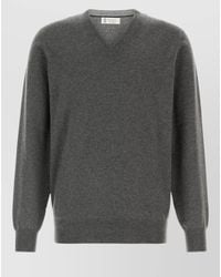 Brunello Cucinelli - Cashmere V-Neck Regular-Fit Sweater - Lyst