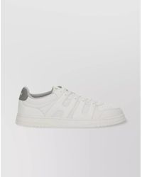 HUGO - Perforated Round Toe Rubber Sole Sneaker - Lyst