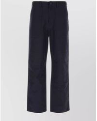 Givenchy - Cotton Wide-Leg Trousers - Lyst