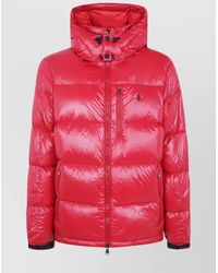 Polo Ralph Lauren - Quilted Hooded Bomber Jacket With Zippered Pocket - Lyst