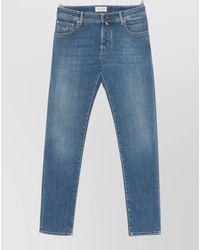 Jacob Cohen - Slim Fit Denim Jeans Belt Loops - Lyst