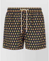 MC2 Saint Barth - Lightning Print Swim Shorts Back Pockets - Lyst