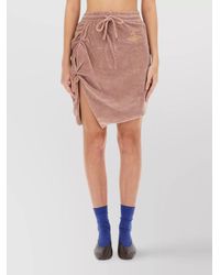 Vivienne Westwood - Asymmetric Hem Drawstring Waist Skirt - Lyst