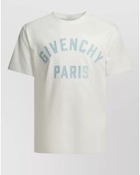 Givenchy - Cotton Crewneck Short-Sleeve T-Shirt - Lyst
