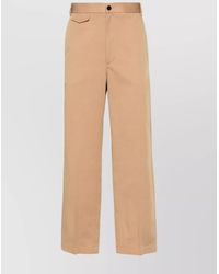 Gucci - Cotton Straight-Leg Trousers - Lyst
