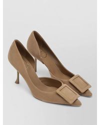 Roger Vivier - Pumps Decorative Buckle Pointed Toe Stiletto Heel - Lyst