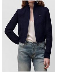 Dior - Leather Single Breasted Coat - Lyst
