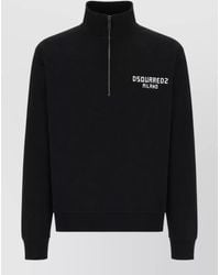 DSquared² - Jacket High Collar Long Sleeves Regular Fit - Lyst