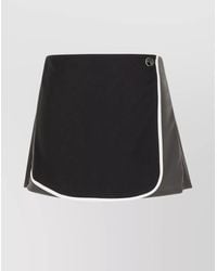 Ambush - Two Tone Pleated Miniskirt - Lyst