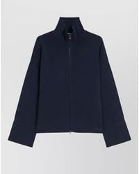Max Mara - Viscose Crêpe Yarn Cardigan - Lyst