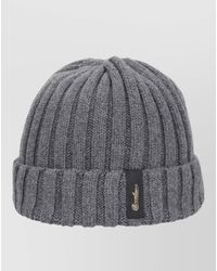 Borsalino - Ribbed Cashmere Beanie - Lyst