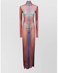 Jean Paul Gaultier - "Re-Edition: Long Dress" High Neck With Long Sleev - Lyst