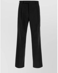 PT Torino - Virgin Wool Straight-Leg Trousers - Lyst