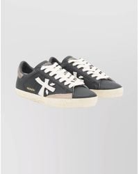 Premiata - Casual Low Top Sneakers With Contrast Sole - Lyst