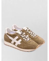 Hogan - Calfskin Low-Top Sneakers - Lyst