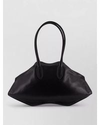 McQueen - Calf Leather Shoulder Bag - Lyst