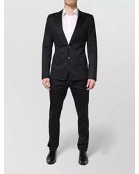 Dolce & Gabbana - Cotton Single Breasted Two Piece Suit - Lyst