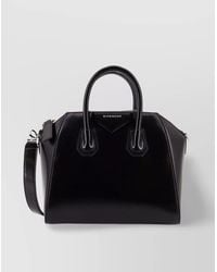 Givenchy - Antigona Mini Leather Shoulder Bag - Lyst