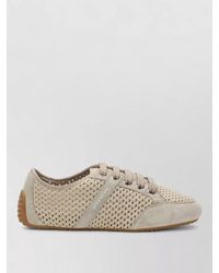 Givenchy - Mesh Sneakers Rubber Sole Suede Accents - Lyst
