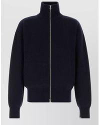 Extreme Cashmere - Cashmere Cardigan High Neck Long Sleeves 319 - Lyst