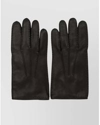 Restelli - Leather Gloves - Lyst