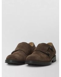 Tod's - Suede Leather Monk Shoes - Lyst