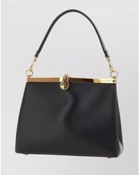 Etro - Vela Medium Leather Shoulder Bag - Lyst