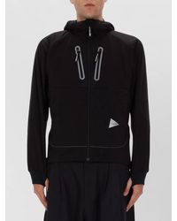 and wander - Alpha Air Hooded Jacket - Lyst