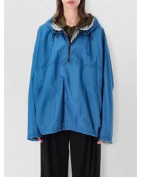 Loewe - Hooded Relaxed Anorak Layered Casual Style - Lyst