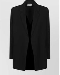 The Row - Devlin Tailored Jacket Notch Lapel Longline - Lyst