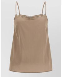 Peserico - Silk Tank Top - Lyst