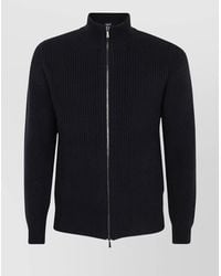 Drumohr - Merino Wool Half Zip Sweater - Lyst