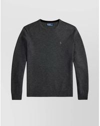 Polo Ralph Lauren - Wool Ribbed Crewneck Sweater - Lyst