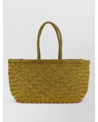 Dragon Diffusion - Bamboo Triple Jump Big Leather Tote Bag - Lyst