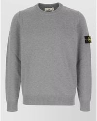 Stone Island - Crew Neck Knitwear Long Sleeves Regular Fit - Lyst