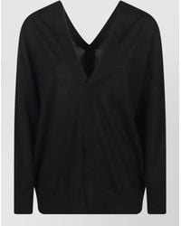 Sa Su Phi - Double V Neck Sweater Long Sleeves - Lyst