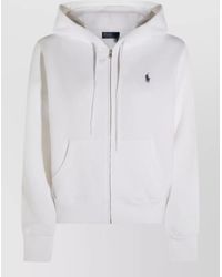 Polo Ralph Lauren - Hooded Knitwear Sweatshirt Front Pockets - Lyst