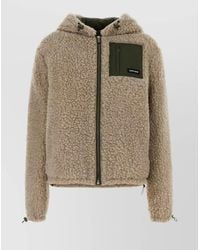 Miu Miu - Down Hooded Zip-Up Regular-Fit Jacket - Lyst