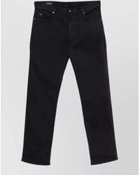 Emporio Armani - Slim Fit Denim Straight Leg Jeans - Lyst