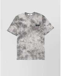 MSGM - Oversized Cotton T-Shirt - Lyst