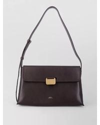 A.P.C. - Sac Simone Leather Shoulder Bag - Lyst