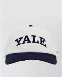 Sporty & Rich - Cotton Yale Baseball Cap Curved Brim - Lyst