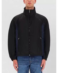 DIESEL - Kaye Jacket Color Block High Collar - Lyst