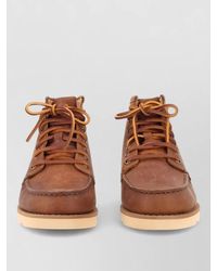 Sebago - Lace Up Shoes Ankle Height Round Toe - Lyst