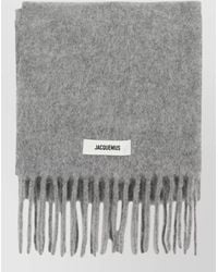 Jacquemus - Carro Wool Scarf Fringed Edges - Lyst