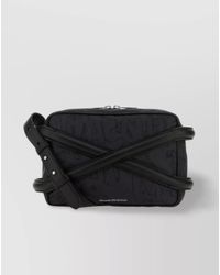 McQueen - Crossbody Bag Nylon Leather Strap - Lyst