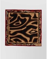 PUCCI - Bold Patterned Square Scarf - Lyst