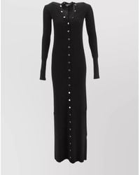 The Attico - Long Knit Cardigan - Lyst