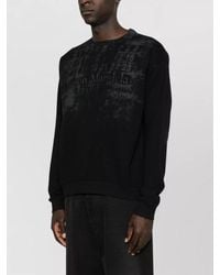 Maison Margiela - Cotton Long-Sleeve Crew-Neck Sweatshirt - Lyst